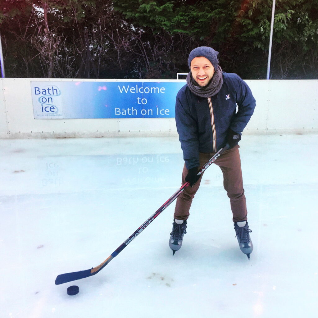 Thilo Kunkel at Bath on Ice